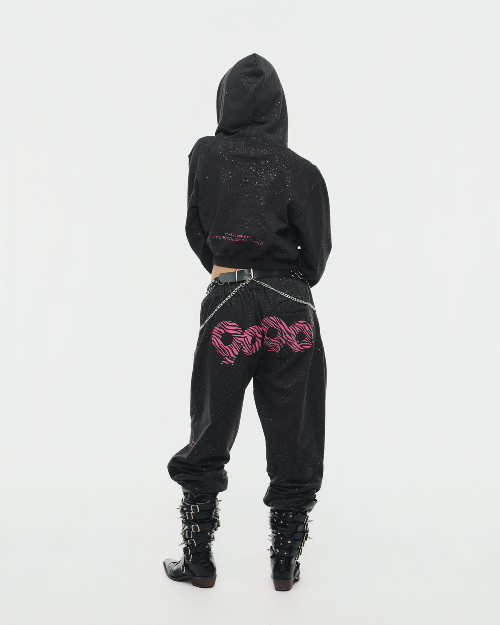 90 Logo Glitter Sweat Pants – YZ