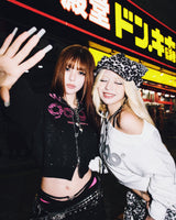 OG Logo Glitter 露肩卫衣 