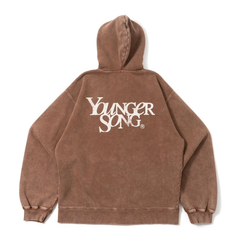 universal logo powder zip hoodie（発送予定：2024年12月下旬〜）