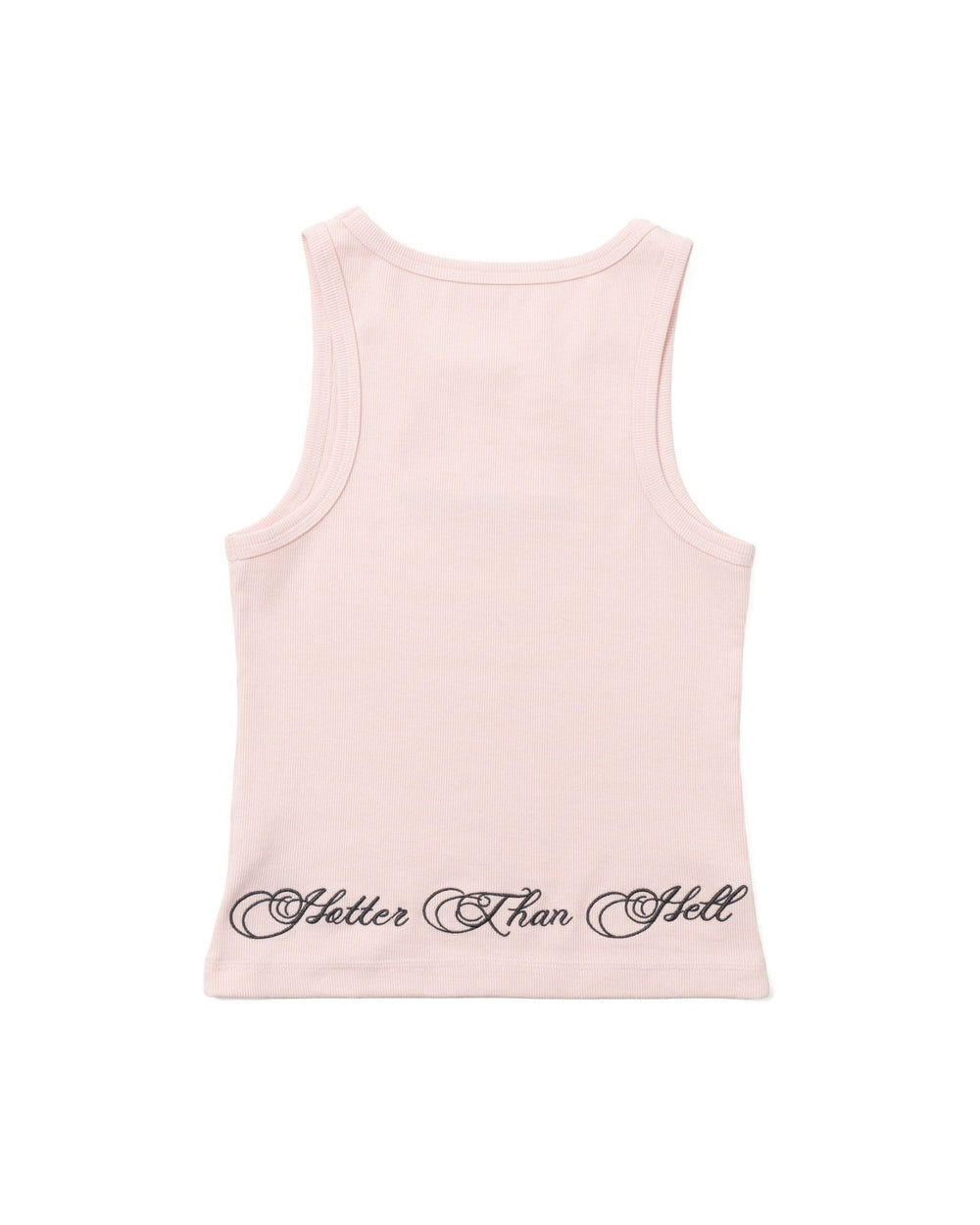 CURSIVE RIB TANKTOP – YZ