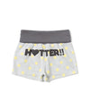 GLITTER LOGO MINI SHORTS 
