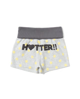 GLITTER LOGO MINI SHORTS 