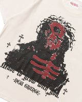 SKULL MARIA graphic TEE