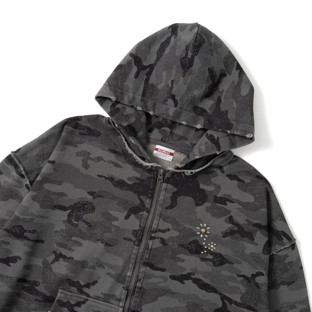 ORIGINAL CAMOUFLAGE ZIP HOODIE – YZ