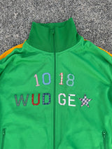 Patchwork track jacket