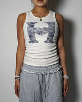 H HEART LOGO TANK
