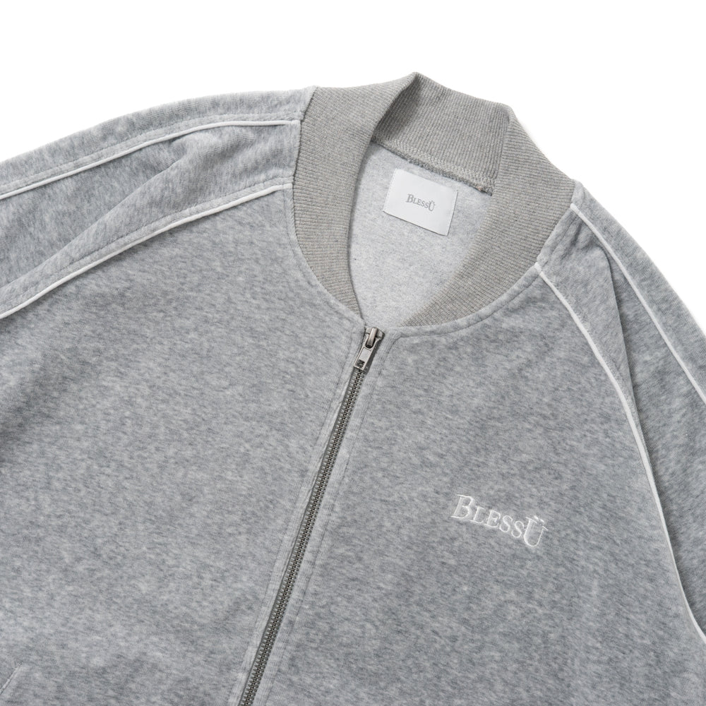 ジャケット・アウター BLESSU BU velour track jacket BU velour track jacket – YZ