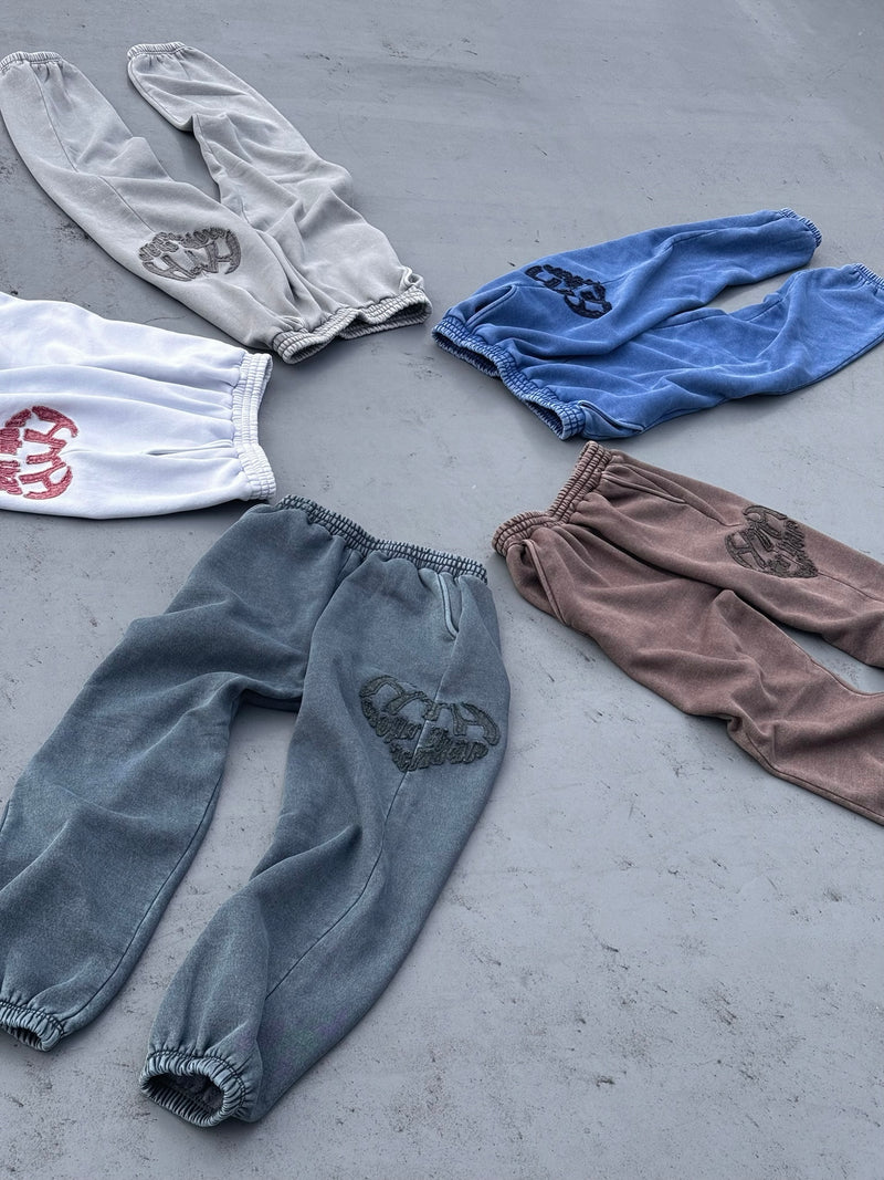 vintage like Heart Logo sweat pants