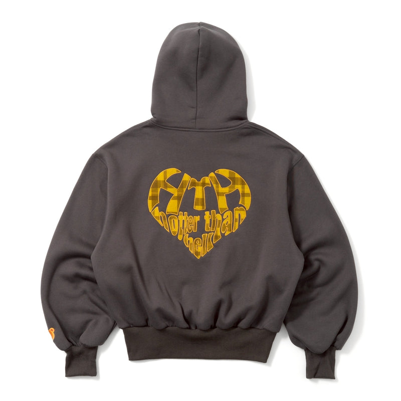 wiggle wiggle × HTH heart logo  hoodie