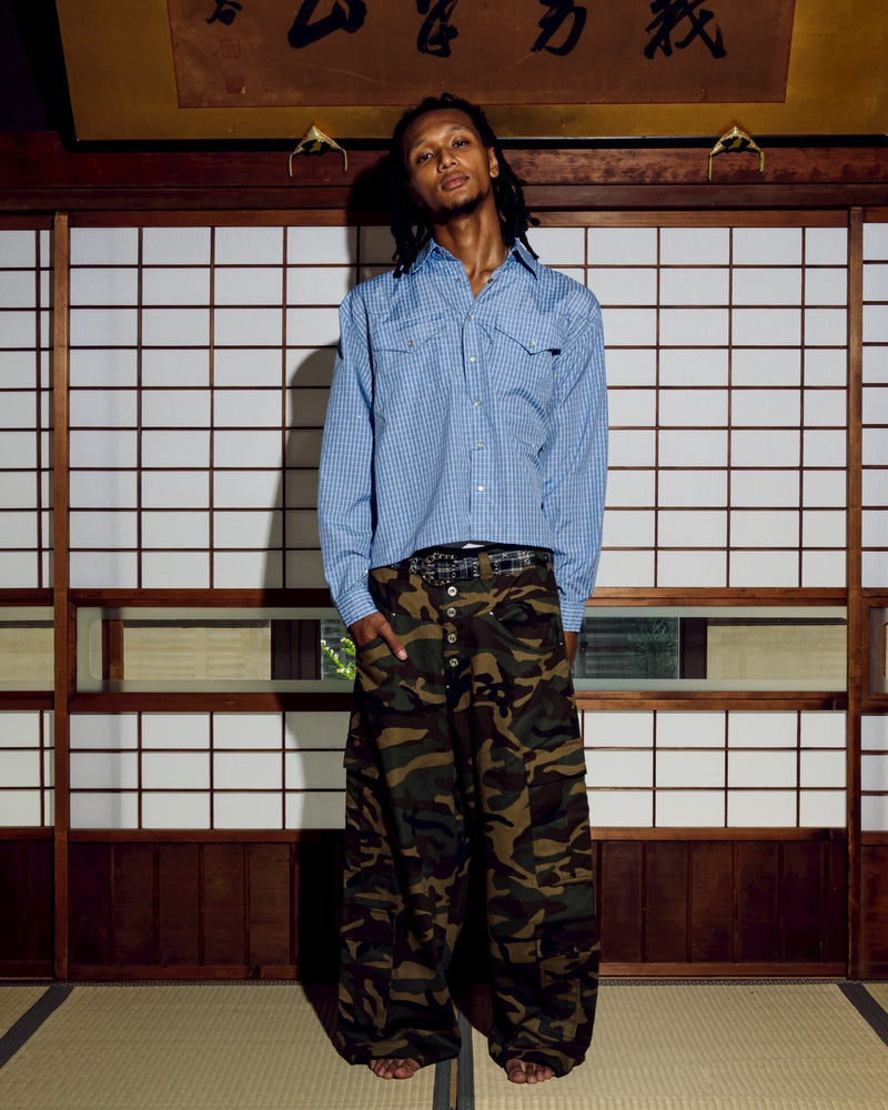 Assortment cargo denim pants