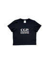 (Women) CGP Square Logo Crop Short Sleeve T-Shirt CBEUWTS015