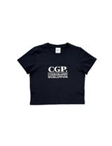 (Women) CGP Square Logo Crop Short Sleeve T-Shirt CBEUWTS015