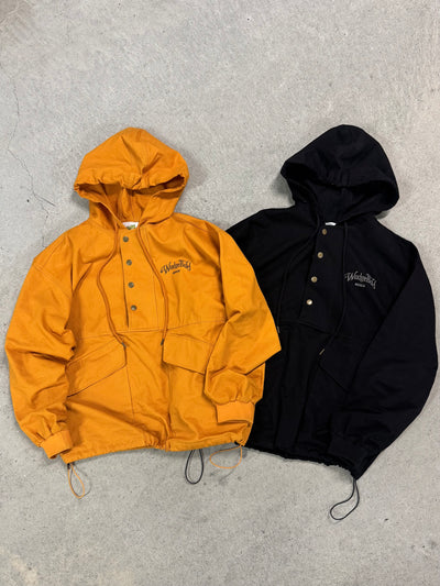 hooded blouson 