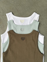BUTTON TANK TOP