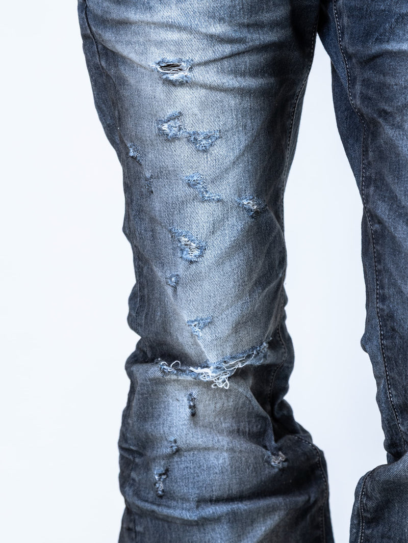 FUGA x 2002 Cross Flare Denim Pants – YZ