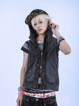 Music Hoodie Vest 