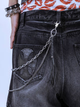 3way Feather Wallet Chain 
