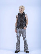 Fuga flare denim pants 