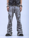 Fuga flare denim pants 