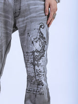 Fuga flare denim pants 