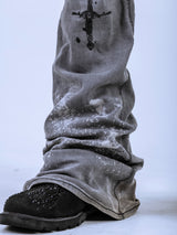Fuga flare denim pants 