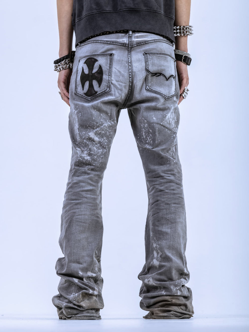 Fuga flare denim pants – YZ