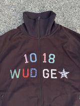 Patchwork track jacket