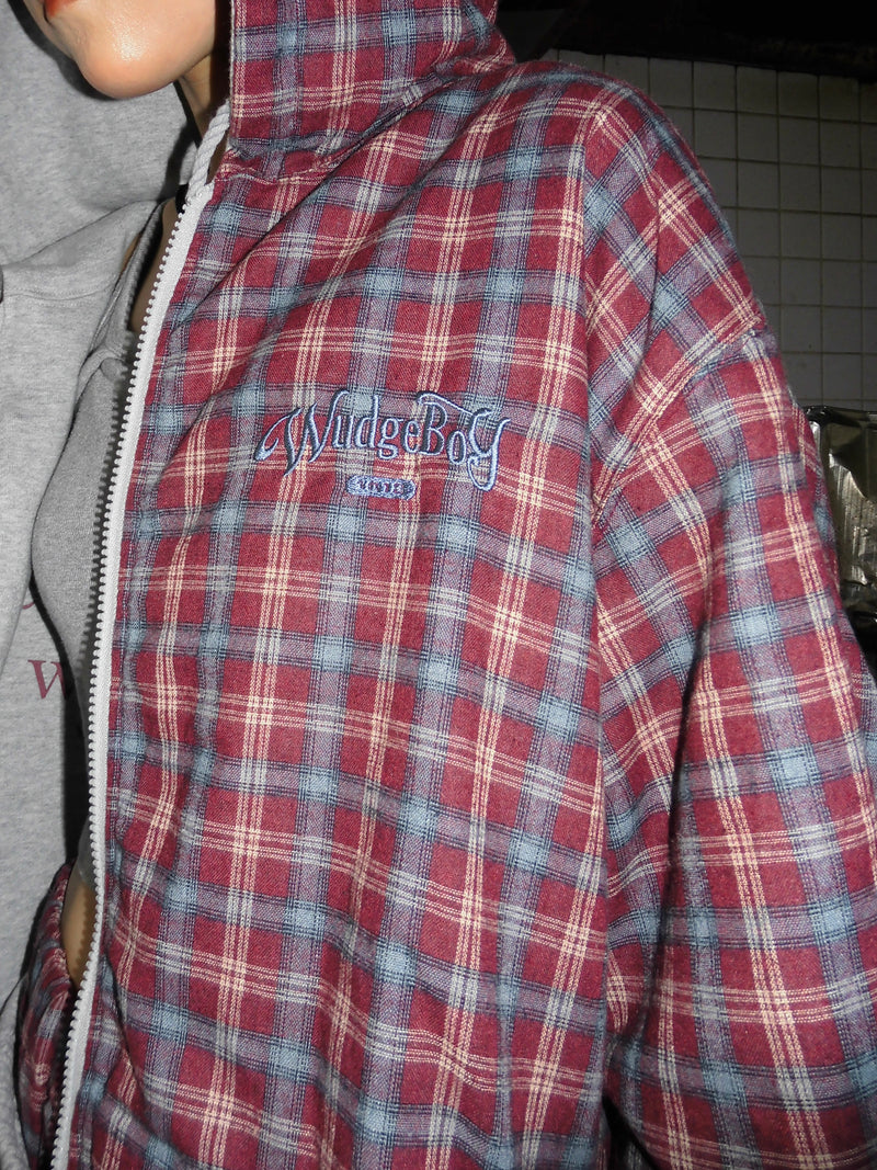 check reversible zip parker 