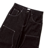 BU DOUBLE KNEE DENIM PANTS