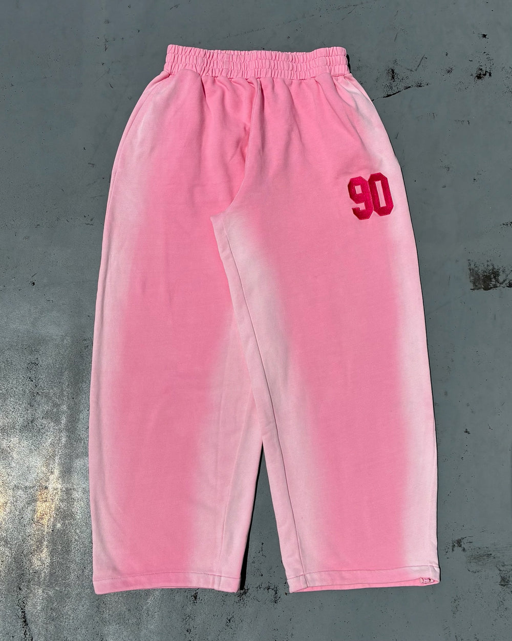90 Numbering Sprayed Sweat Pants – YZ