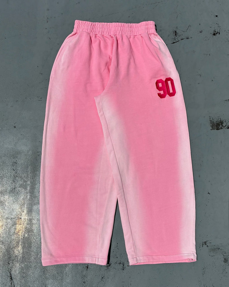 90 Numbering Sprayed Sweat Pants – YZ