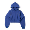2way shoulder zip hoodie