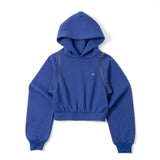 2way Shoulder Zip Hoodie