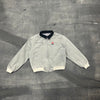 N logo vintage work jacket