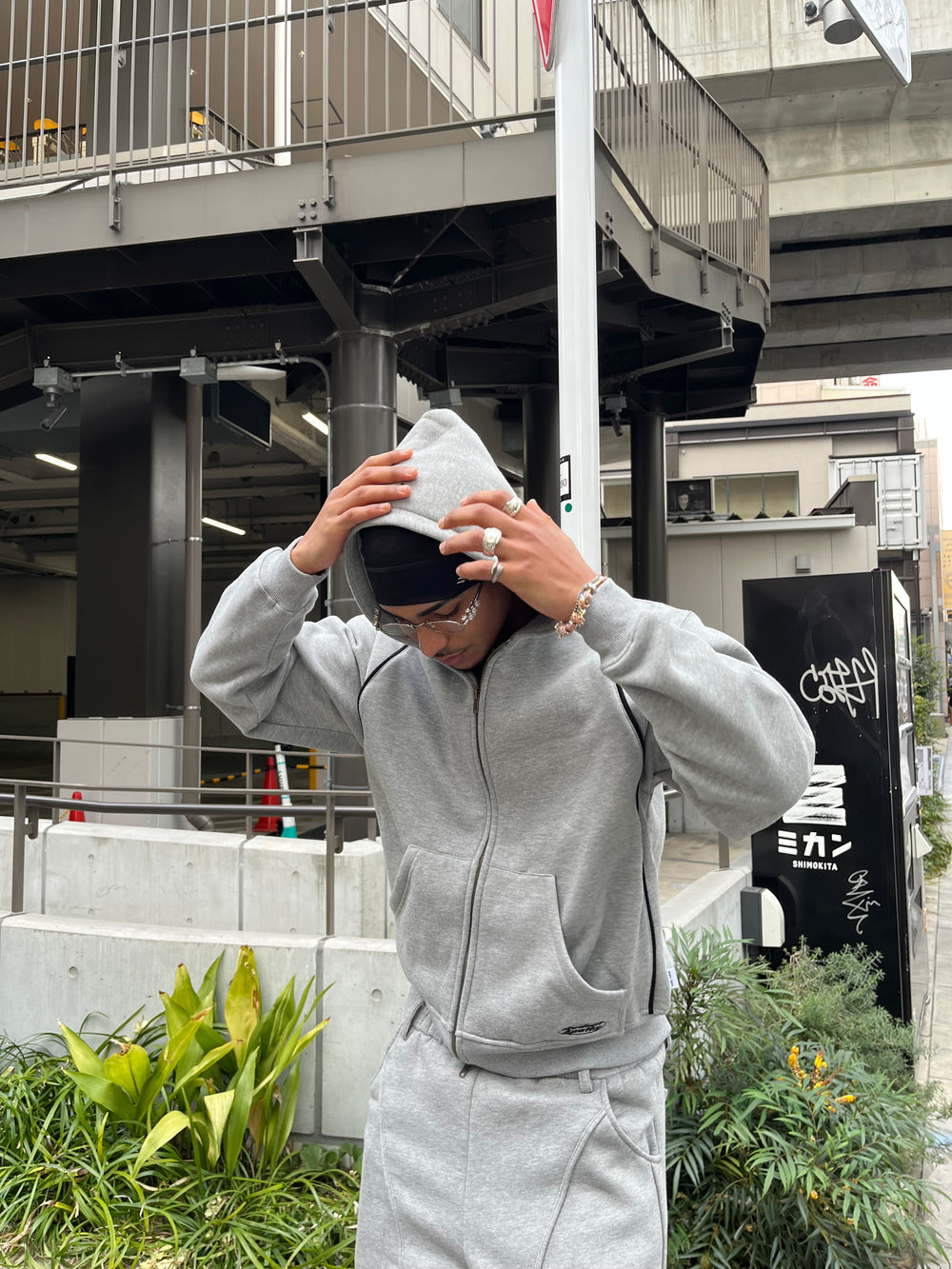 Piping Zip Hoodie – YZ