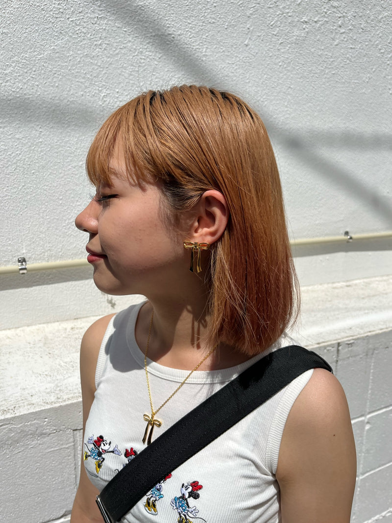 ribbon earring