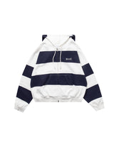 BU BORDER FULL ZIP HOODIE