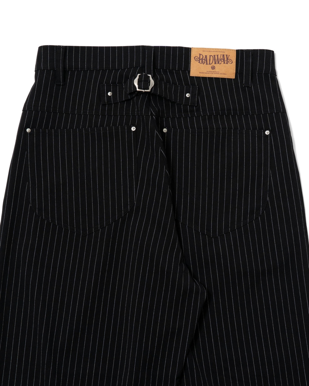 Flower studs stripe slacks – YZ