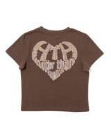 HEART LOGO APPLIQUE TEE