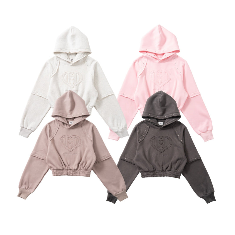 H heart logo river set up