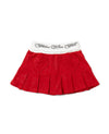 GLITTER PLEATED SKIRT 