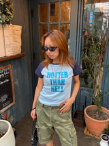 GOTHIC RAGLAN TEE 
