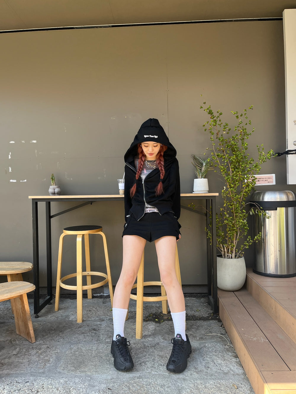 curve zip hoodie – YZ