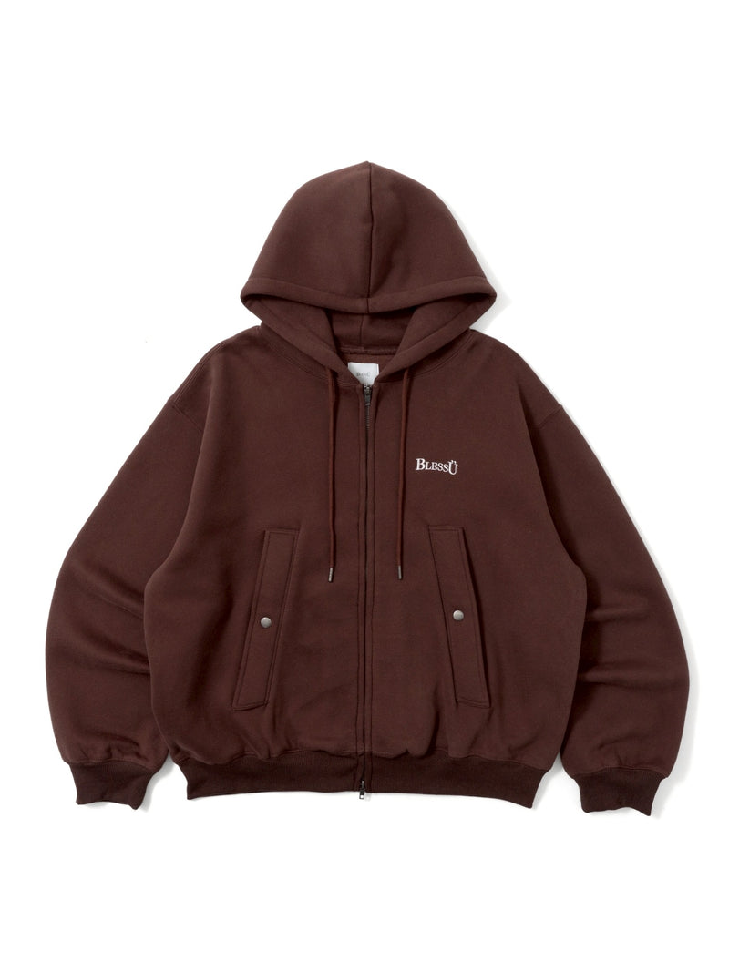 BU SMALL OG LOGO FULL ZIP HOODIE – YZ
