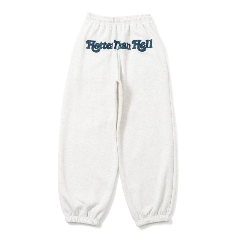 wiggle wiggle × HTH back logo sweat pants