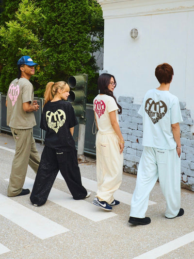GLITTER SWEAT PANTS 