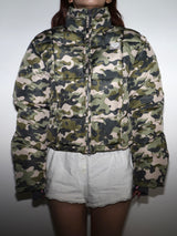 SIGNATURE RUBBER LOGO 羽绒服 
