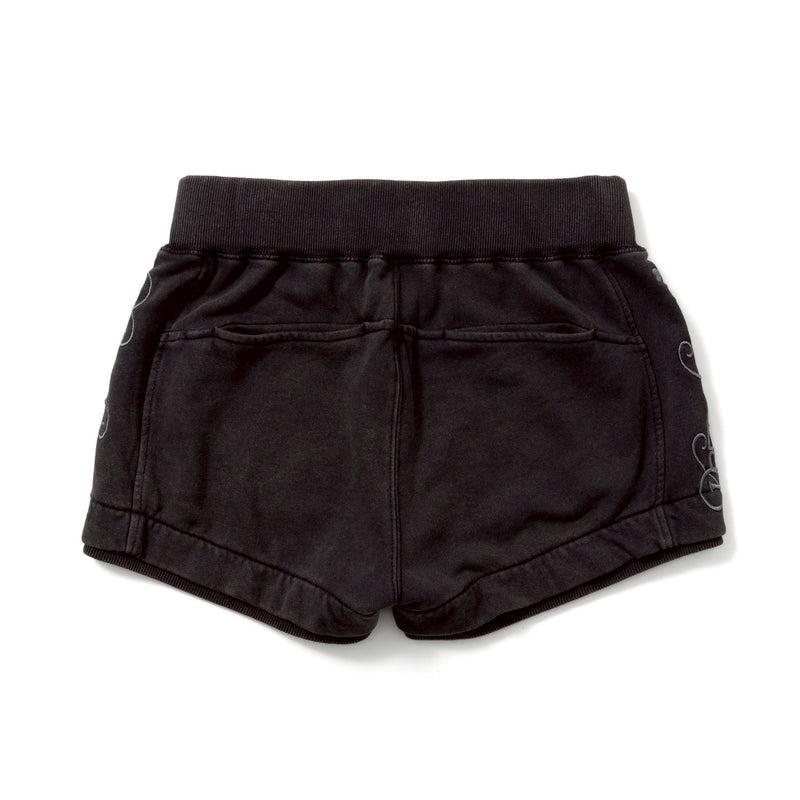 side logo sweat shorts