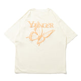 butterfly logo pigment foaming ss tee