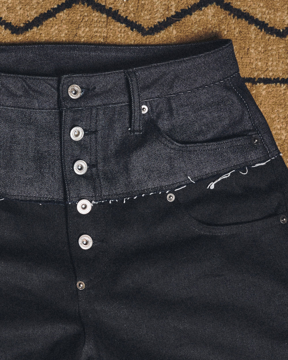 BADWAY × B.BALLSY 2up wide denim pants – YZ